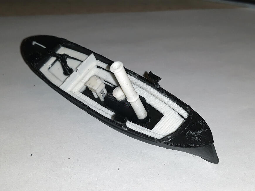 Кораблик из PLA и ABS