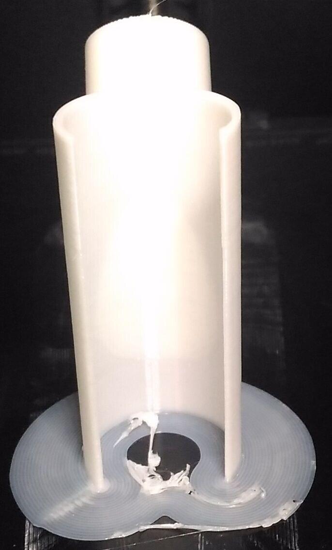 Creality k1c PETG сопло тянет пластик