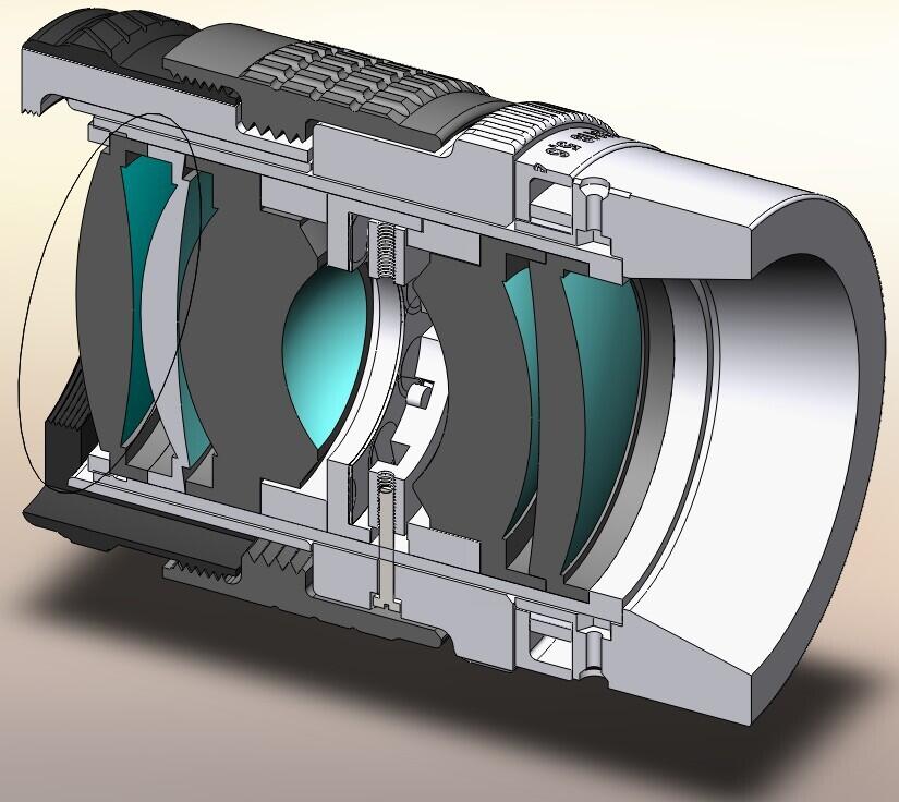 Диафрагмы для самодельных фотообъективов на 3D принтере