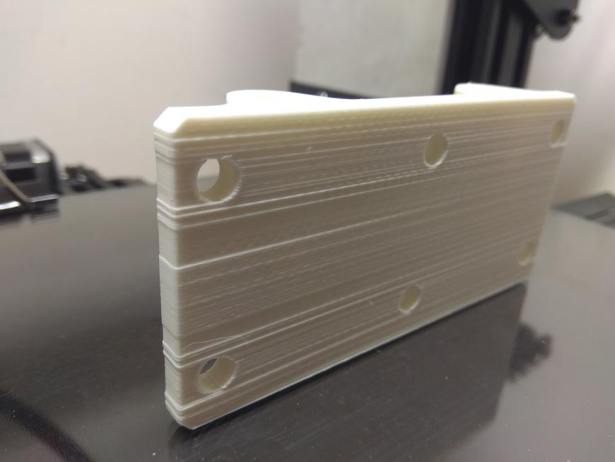 на что обратить внимание при таком дефекте печати в ENDER3