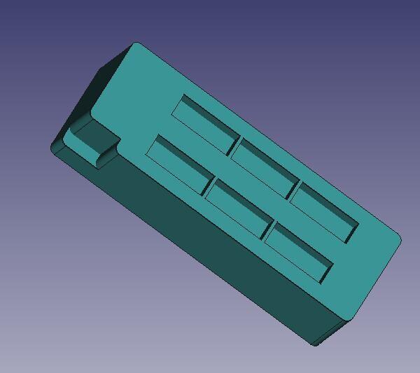 Создание 3D-модели панельки EasyEDA в FreeCAD