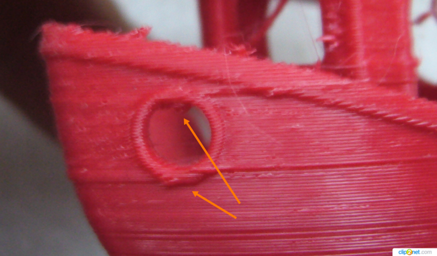 3DBenchy, помогите определить причину дефектов