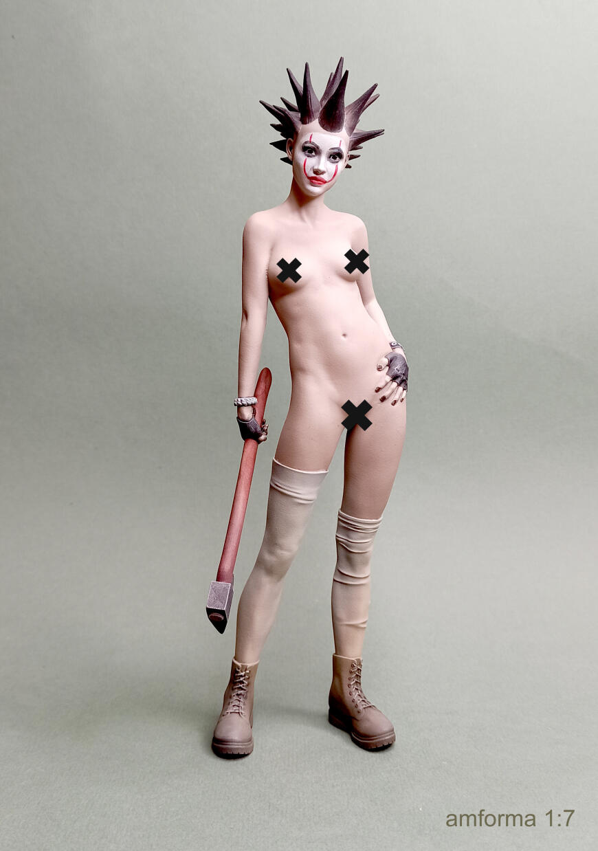 Девушка панк Девушка панк