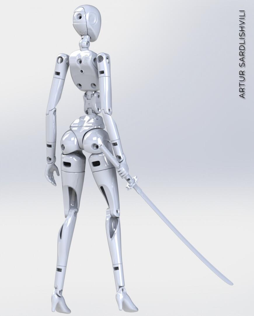 Клинок для следующей девицы.