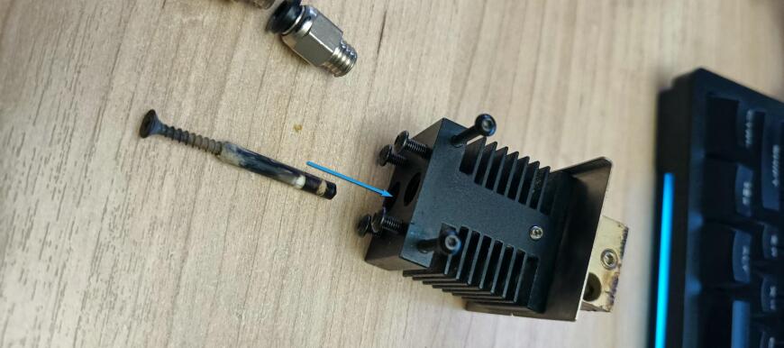 Чистка микс-хотэнда принтера Geeetech A10M