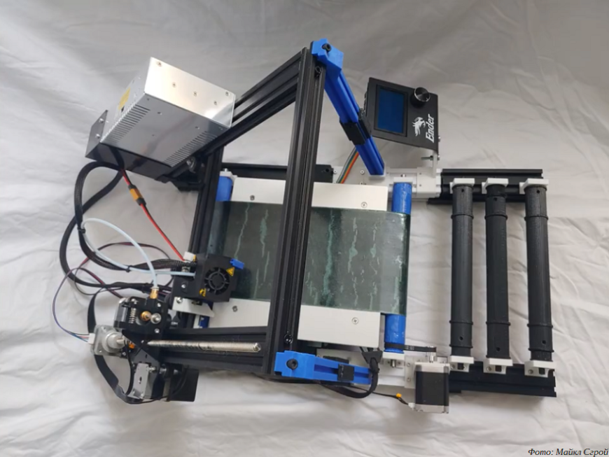 EnderLoop: переделка Ender-3 в конвейерный 3D-принтер