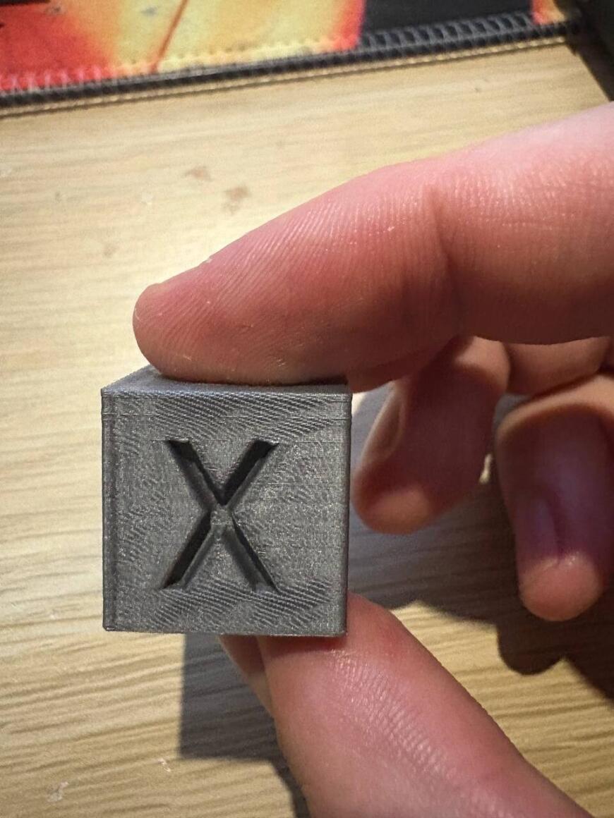 Creality K1C дефект печати, 