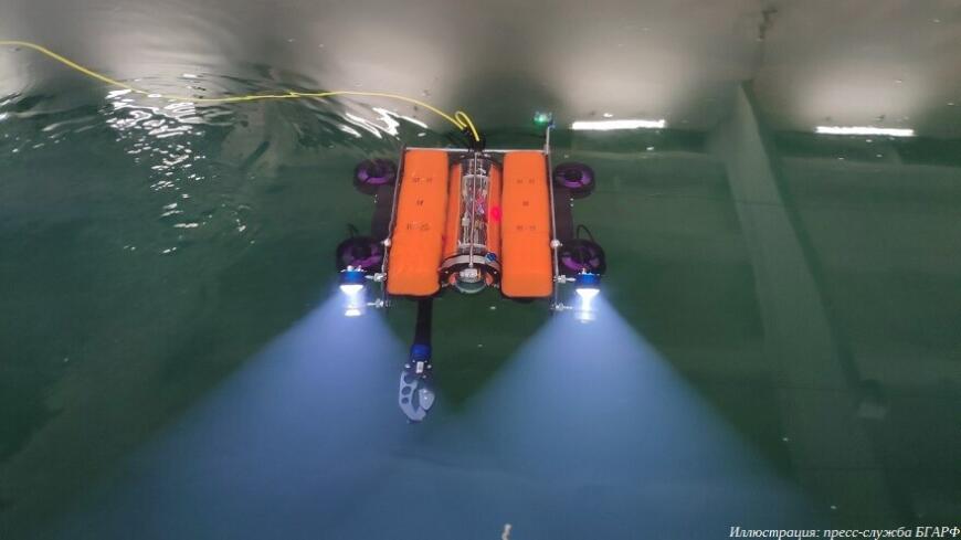 В КГТУ прошли испытания подводного дрона с 3D-печатными деталями