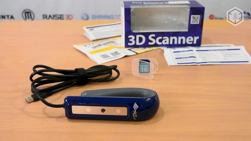 Обзор 3D-сканера XYZPrinting 3D Hand Scanner 2.0