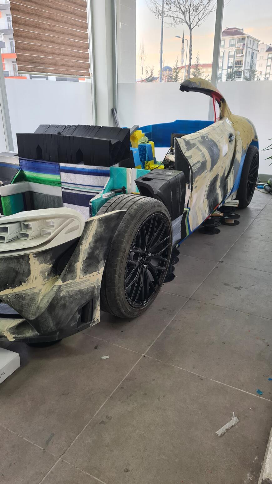 Печать сборной модели Toyota GR Supra A90. Часть 7. шутки стали реальностью Масштаб 1-1