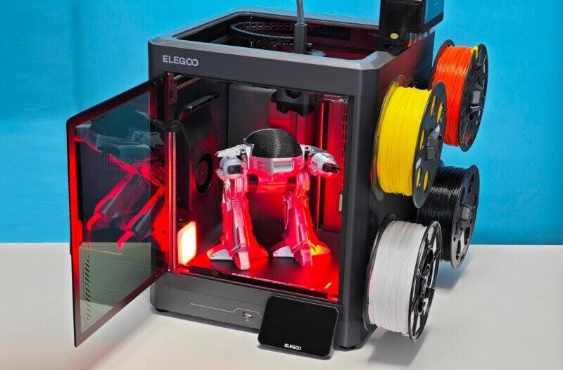 3D принтер ELEGOO Centauri Carbon 2 Combo: цветная печать из коробки (обзор 3D принтер ELEGOO Centauri Carbon 2 Combo: цветная печать из коробки (обзор