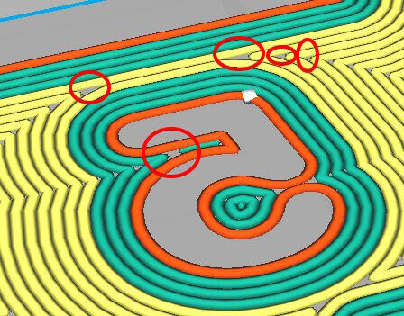 Как убрать дыры в острых углах?