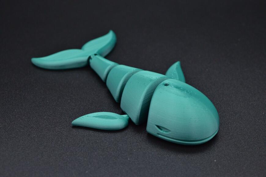 Сегментная игрушка кит