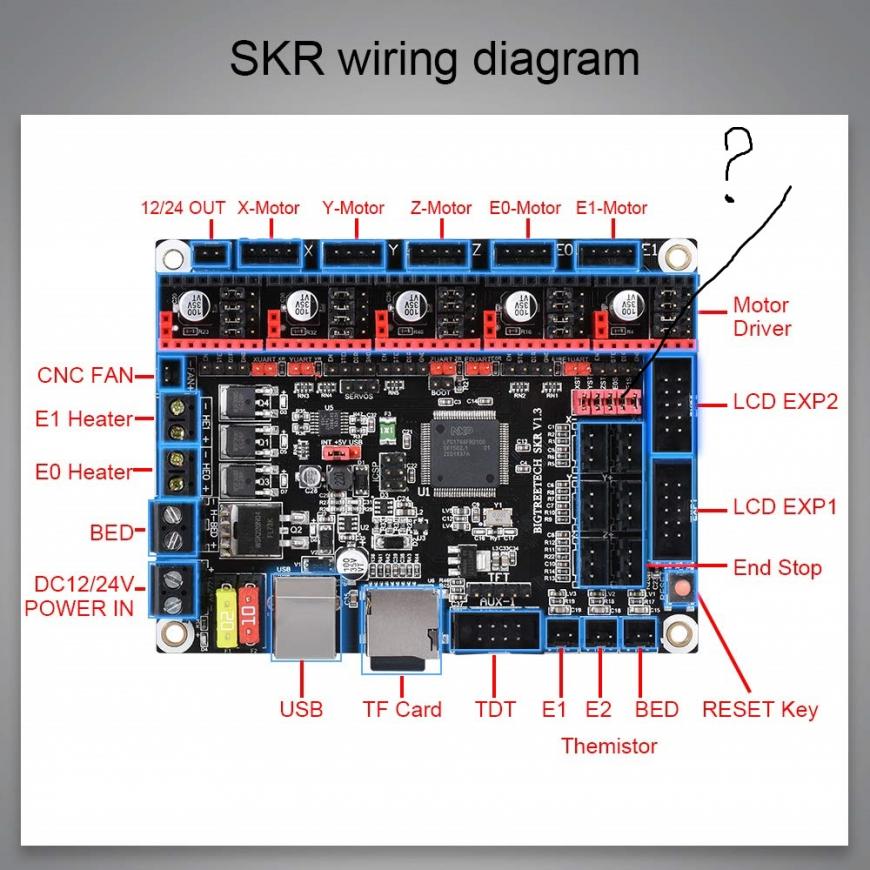 TMC 2100 и SKR v1.3