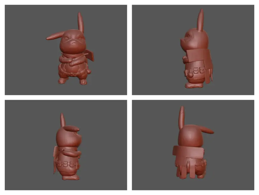 3D-модель по фото для печати: сравниваем 5 нейросетей на одной фигурке 3D-модель по фото для печати: сравниваем 5 нейросетей на одной фигурке