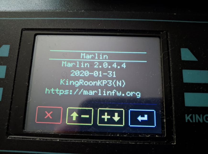 Прошивка Marlin 2.0.4.4 для KingRoon KP3
