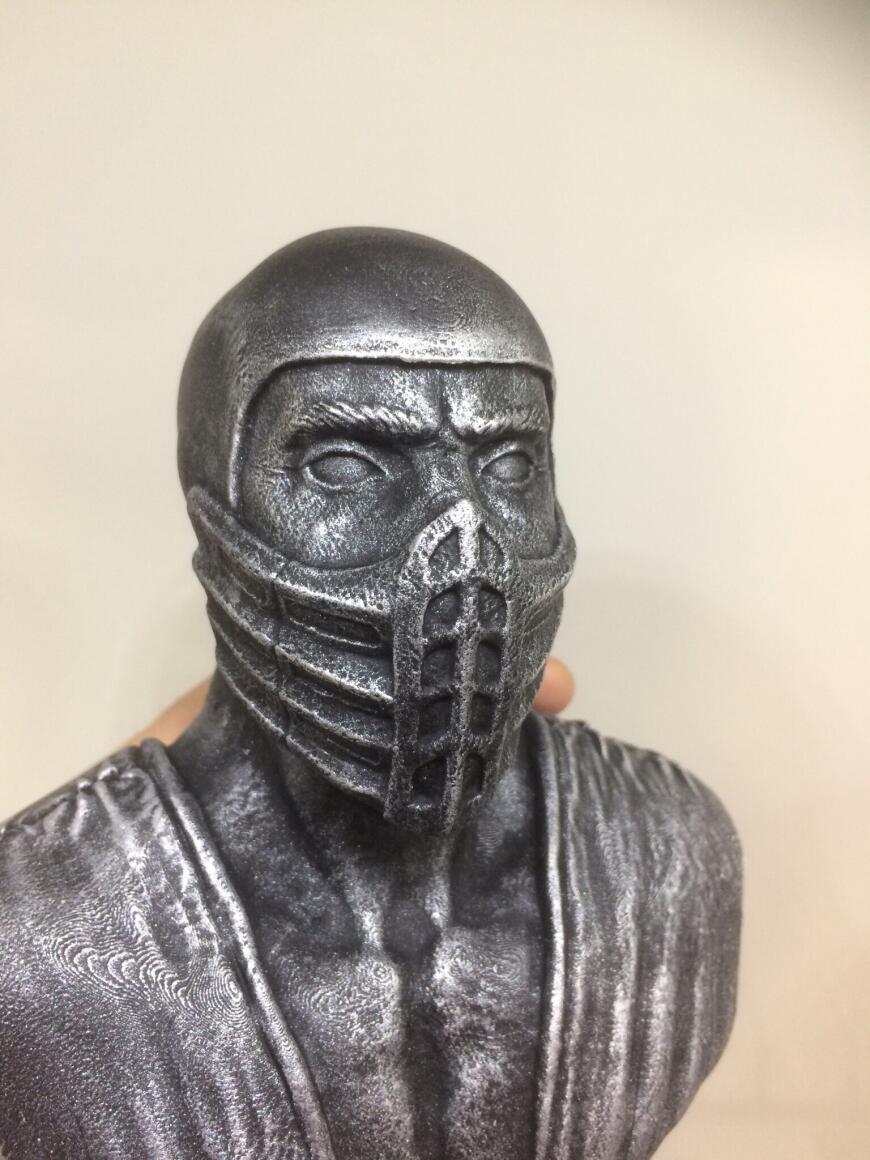 Бюст ниндзя Скорпион. Anycubic Photon Mono X - 4K