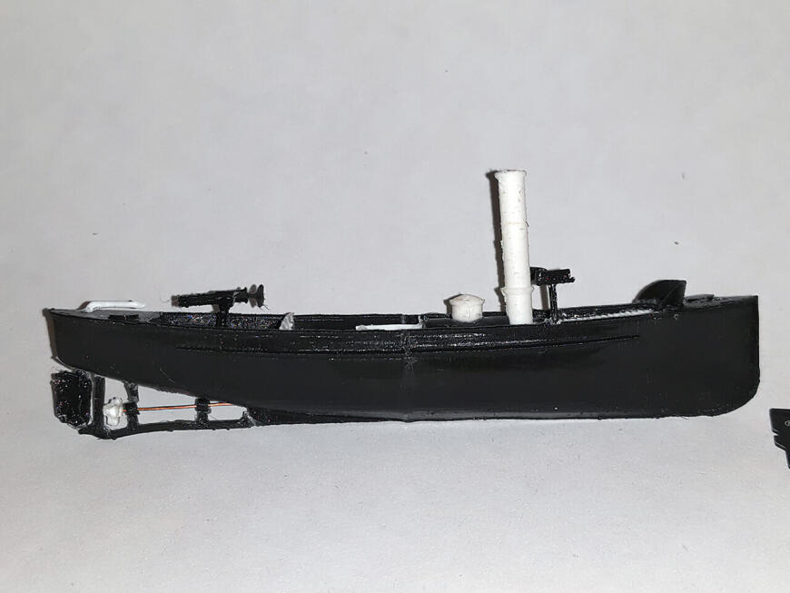 Кораблик из PLA и ABS