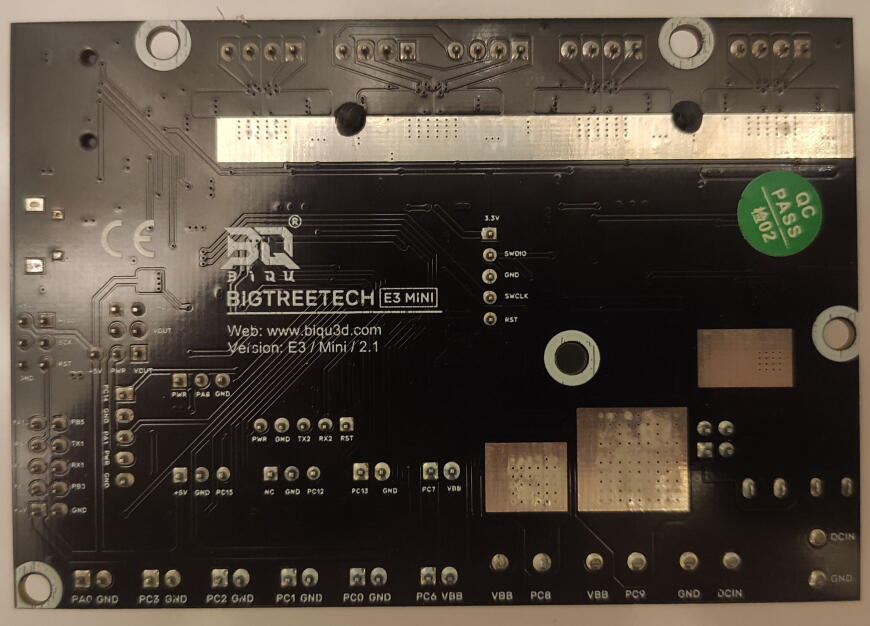 Как на плате SKR E3 Mini V2.1 включить концевики двигателей?