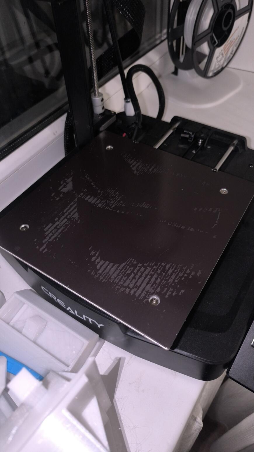 ender 3 v3 se - оторвались куски стола