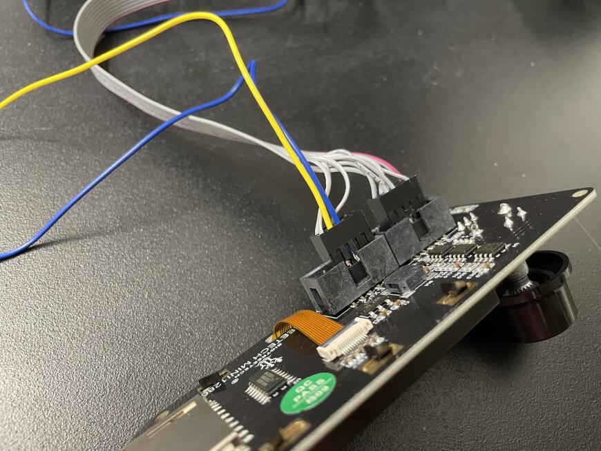 Приколхозить BTT mini 12864 к voxelab aquila?