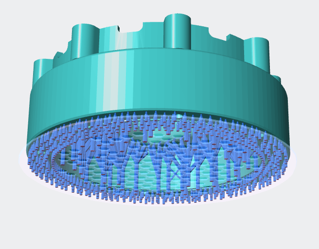 После смены пленки поддержки отрываются от детали После смены пленки поддержки отрываются от детали