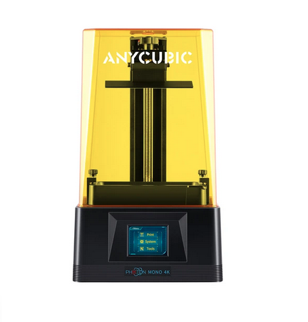 3D принтер Anycubic Photon Mono 4K (3840 x 2400) - качественная печать на высокой скорости