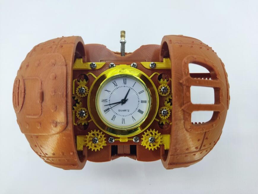 Стимпанк часы 