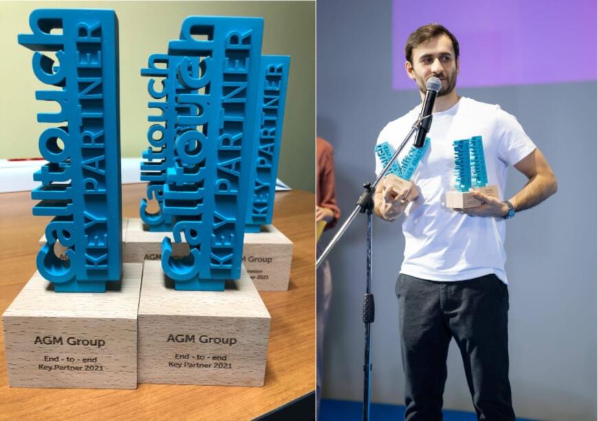 3D печать сувениров для награждения Calltouch