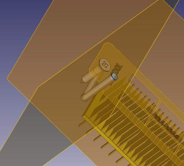 Создание 3D-модели панельки EasyEDA в FreeCAD