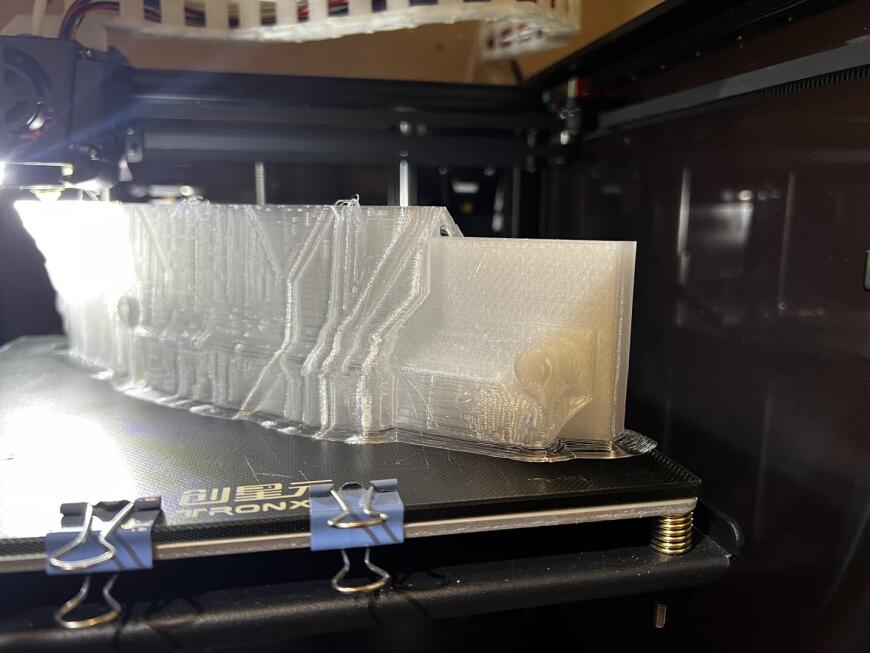 Усадка при печати PETG