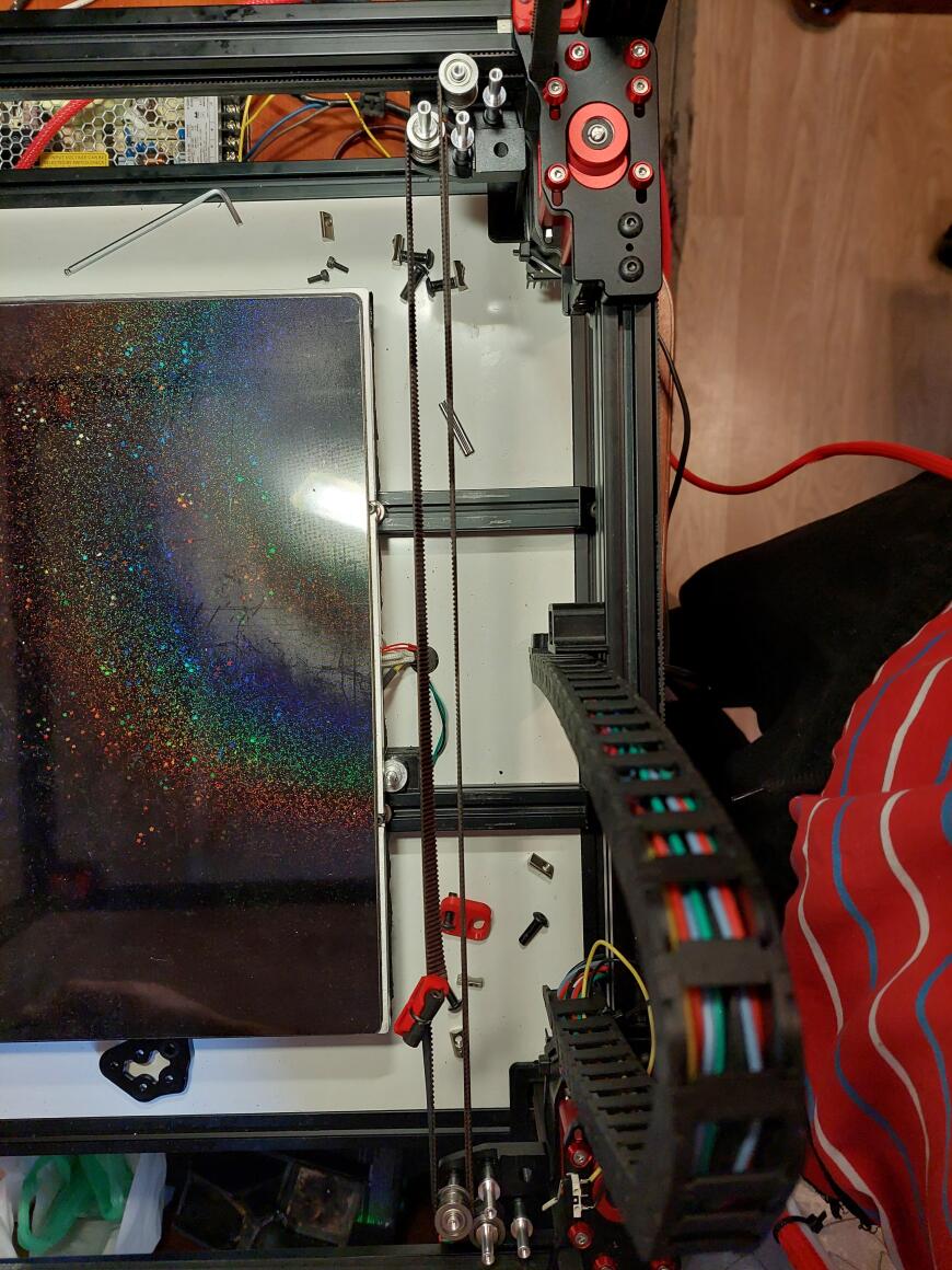смещение ремня на 2wd от Funssor для Voron 2.4