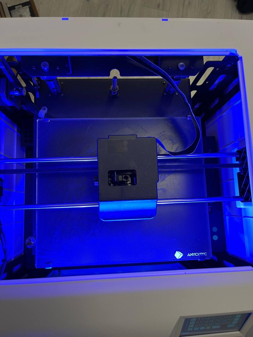 ANYCUBIC 4 Max Pro не уходит дальше середины стола
