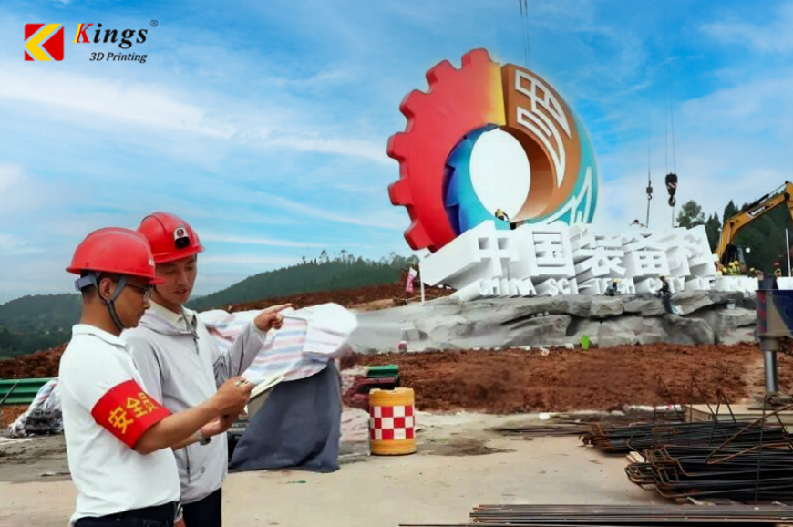 Kings 3D: строительство городских достопримечательностей с помощью 3D-печати