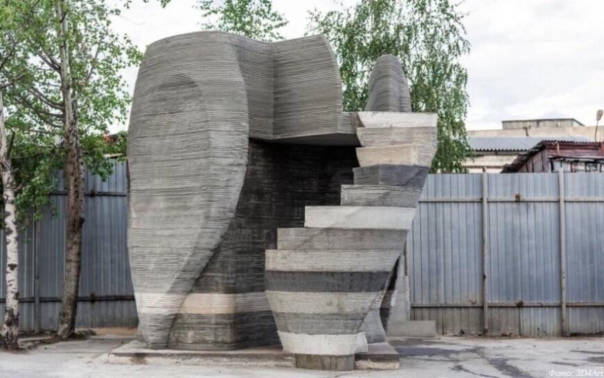 В Подмосковье появился 3D-печатный дом-слон
