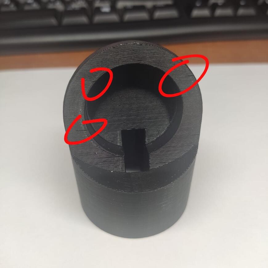 Недоэкструзия в определенный местах  PETG Flying Bear Ghost 6