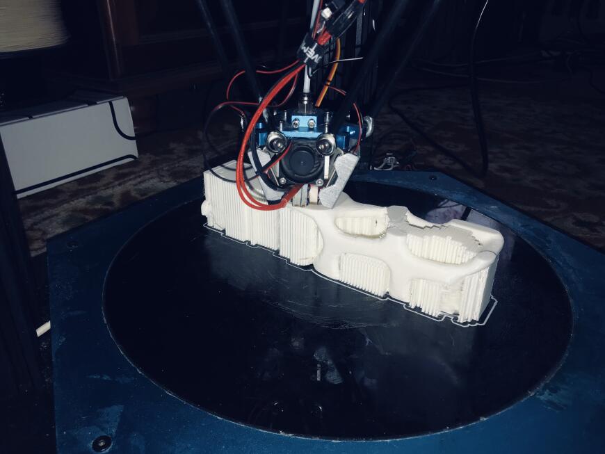 Электрогитара на 3D принтере