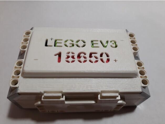 Lego Mindstorms EV3 battery holder 18650