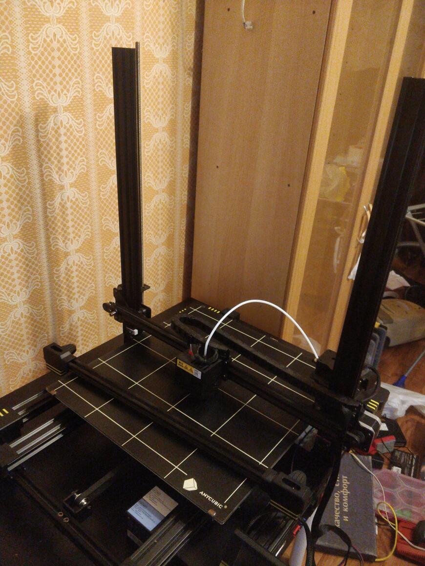 Вопросы по сборке Anycubic Chiron: как натянуть ремень оси Y и другие