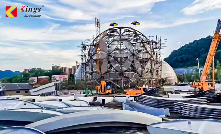 Kings 3D: строительство городских достопримечательностей с помощью 3D-печати