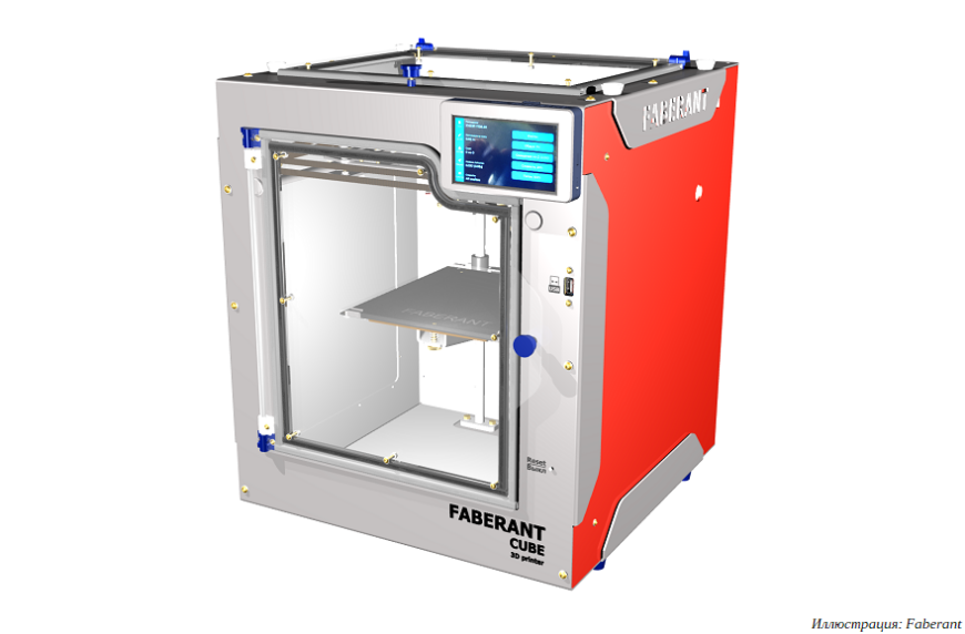 Новосибирская компания Faberant подготовила беспроводные дисплеи для 3D-принтеров Cube
