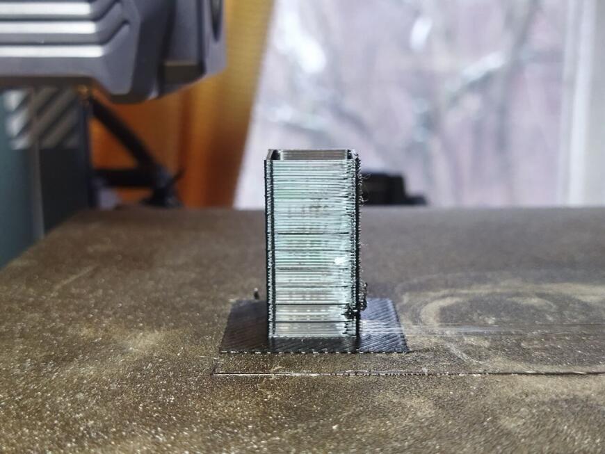 TPU72D количество соплей зависит от формы модели.