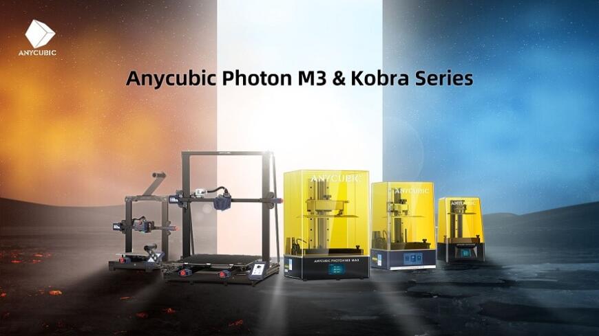 Anycubic предлагает 3D-принтеры Photon M3 и Kobra