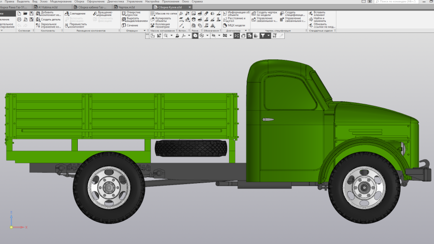 Газ-51 (Версия 1.0) Масштаб 1:64