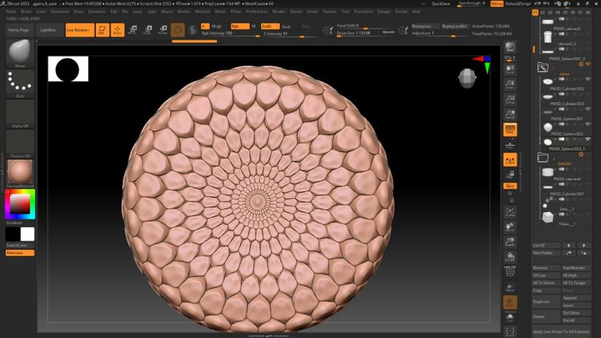 3D моделирование дракона для изготовления силиконовой формы.