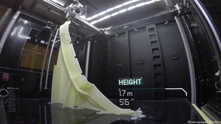 Massivit предлагает крупноформатный фотополимерный 3D-принтер Massivit 5000