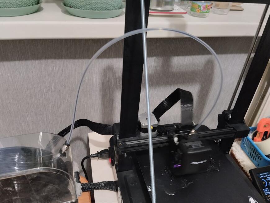 Исправление кривых осей Ender 3 SE и сушка филамента