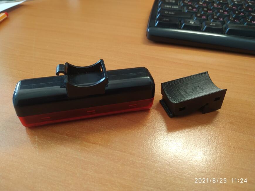 Переходник для велофонаря