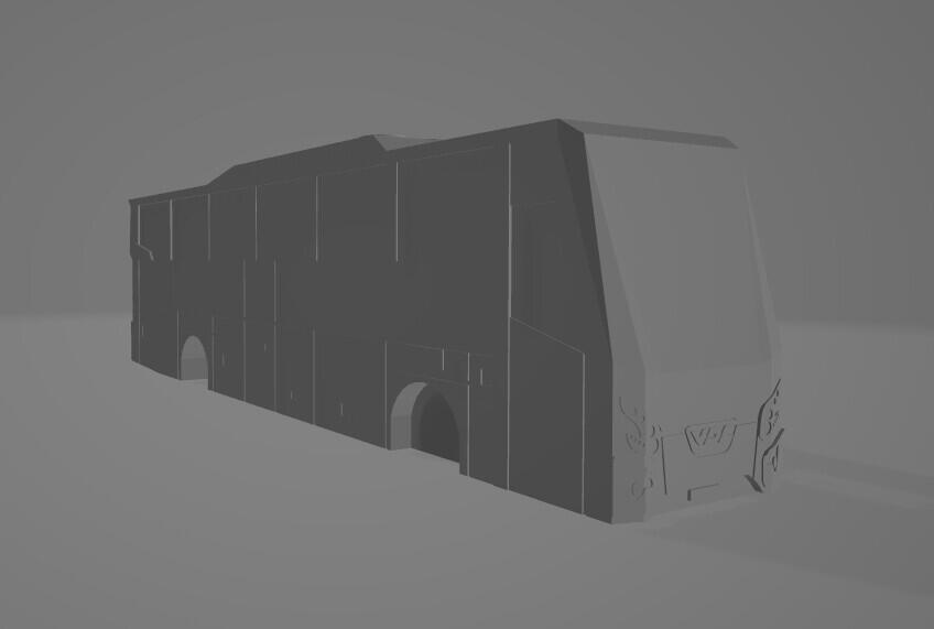 Как правильно напечатать автобус?