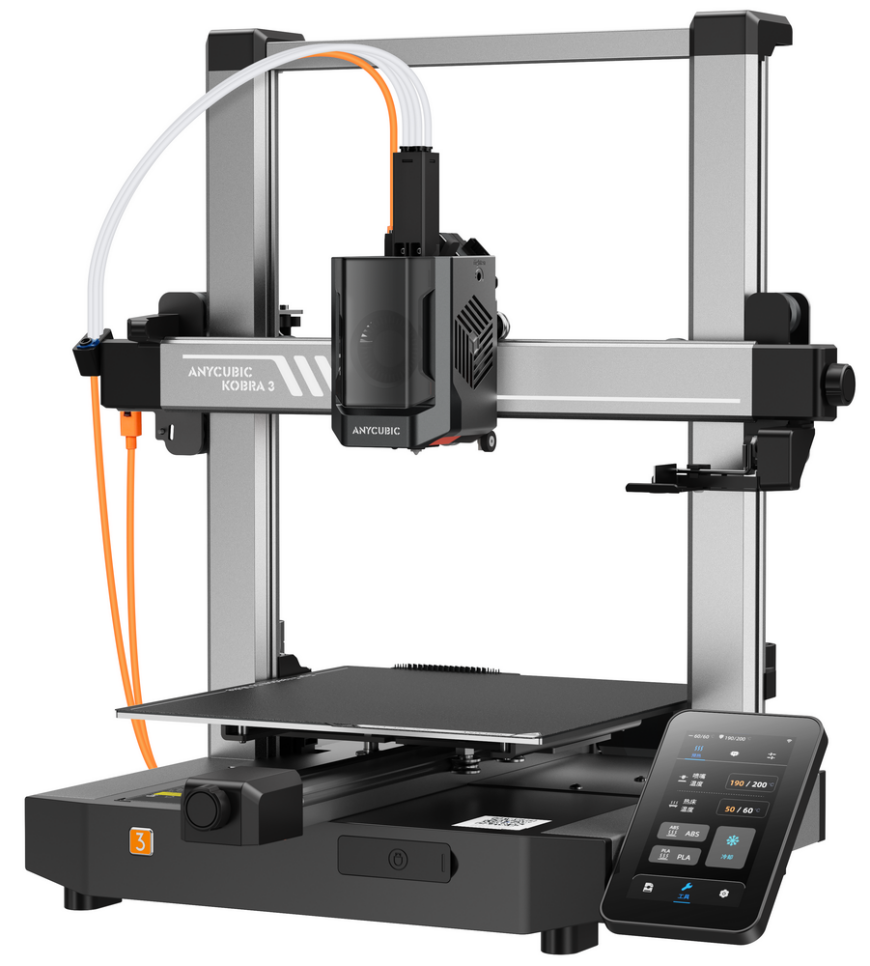 Обзор 3D принтера Anycubic Kobra 3 Combo: набор для сборки и возможности